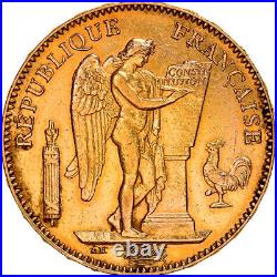 #841295 Coin, France, Génie, 50 Francs, 1878, Paris, AU, Gold, KM831