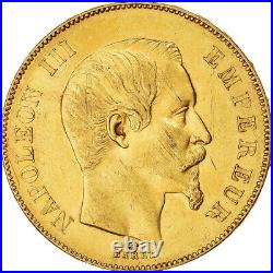 #844721 Coin, France, Napoleon III, 50 Francs, 1857, Paris, EF, Gold, K