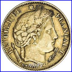 #847525 Coin, France, Cérès, 10 Francs, 1851, Paris, VF, Gold, KM770