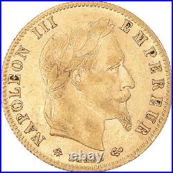 #848017 Coin, France, Napoleon III, 5 Francs, 1865, Paris, AU, Gold, KM