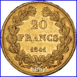 #849428 Coin, France, Louis-Philippe, 20 Francs, 1841, Paris, EF, Gold, KM750