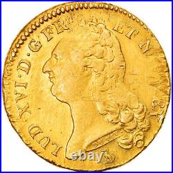 #857723 Coin, France, Louis XVI, Double louis d'or à la tête nue, 2 Louis D'or