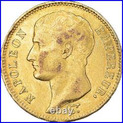 #869371 Coin, France, Napoleon I, 40 Francs, 1807, Lille, AU, Gold, KM