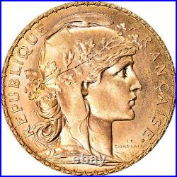 #873740 Coin, France, Marianne, 20 Francs, 1911, Paris, MS, Gold, KM857