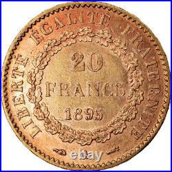 #874324 Coin, France, Génie, 20 Francs, 1895, Paris, AU, Gold, KM825