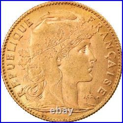 #875616 Coin, France, Marianne, 10 Francs, 1906, Paris, AU, Gold, KM84