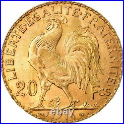 #881313 Coin, France, Marianne, 20 Francs, 1914, Paris, AU, Gold, KM85