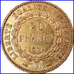 #881704 Coin, France, Génie, 20 Francs, 1895, Paris, AU, Gold, KM825