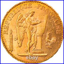 #884316 Coin, France, Génie, 20 Francs, 1897, Paris, AU, Gold, KM825