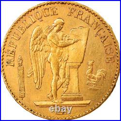 #884337 Coin, France, Génie, 20 Francs, 1878, Paris, AU, Gold, KM825