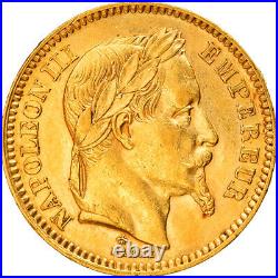 #886486 Coin, France, Napoléon III, 20 Francs, 1865, Paris, AU, Gold