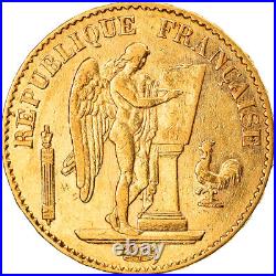 #886955 Coin, France, Génie, 20 Francs, 1877, Paris, AU, Gold, KM825