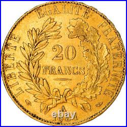 #887396 Coin, France, Cérès, 20 Francs, 1851, Paris, AU, Gold, KM762