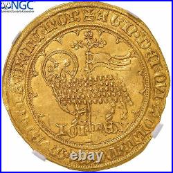 #899715 Coin, France, Jean II le Bon, Mouton d'or, 1355, Pontivy's Hoard, NGC