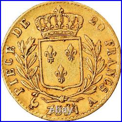 #903837 Coin, France, Louis XVIII, 20 Francs, 1814, Paris, EF, Gold