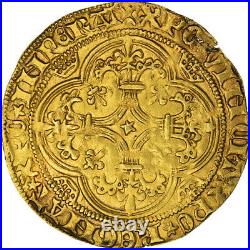 #940539 Coin, France, Charles VI, Ecu d'or, AU, Gold, Duplessy369