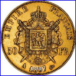#971888 Coin, France, Napoleon III, Napoléon III, 50 Francs, 1857, Paris, EF4