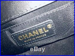 AUTHENTIC Chanel Boy with handle gold H/W