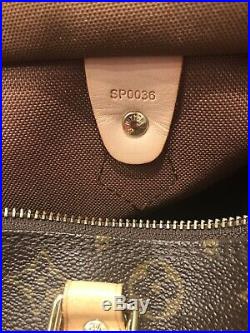 AUTHENTIC Louis Vuitton Speedy 30 Brown LV Monogram Tote. Lightly Used Handbag
