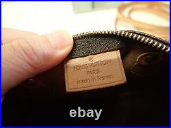 AUTH LOUIS VUITTON Monogram mini Speedy Crossbody Shoulder bag-KL2A (FEDEX)