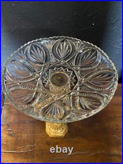 Antique Cup Crystal Gilt Bronze Dlg De F. Linke Cherub Bobèche France Rare 19th