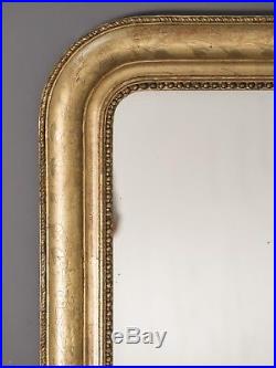 Antique French Louis Philippe Gold Mirror France circa 1885