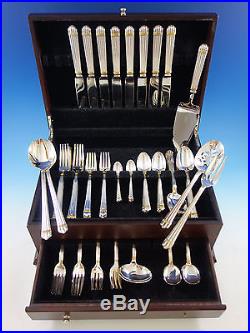 Aria Gold by Christofle France Silverplate Flatware Set Service 86 pieces Dinner