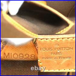 Auth LOUIS VUITTON Ellipse PM Hand Bag Monogram Leather Brown M51127 84BS724