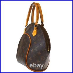 Auth LOUIS VUITTON Ellipse PM Hand Bag Monogram Leather Brown M51127 88MH889