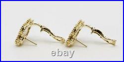 Auth Van Cleef & Arpels VCA Vintage Alhambra Pearl Gold Earrings Box Receipt