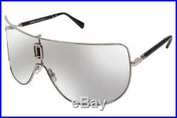 Authentic BALMAIN Shield Sunglasses BL 8090 C01 Gold-Black / Grey Gradient Lens