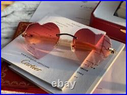 Authentic C Décor Cartier Sunglasses CT0056O Custom Heart