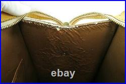 Authentic LOUIS VUITTON Forsyth Bronze Vernis Leather Hand Bag Purse #36953