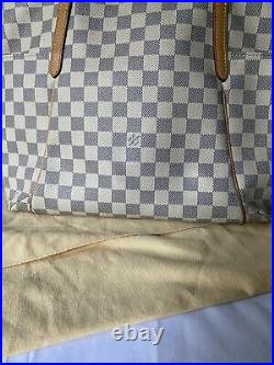 Authentic Louis Vuitton Damier Azur Totally MM Tote Bag