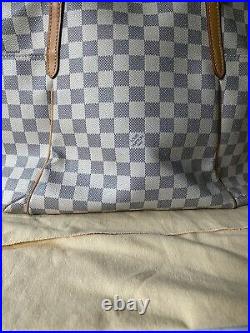 Authentic Louis Vuitton Damier Azur Totally MM Tote Bag