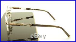 Authentic New Charriol PC7425A Eyeglasses Gold Gray Metal / Plastic France Frame