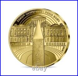 Boxset 50 Euros Gold 999/1000 France 2022 Paris 2024 Proof Place Concorde