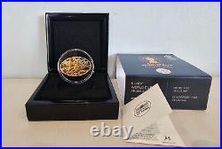 Boxset Be 200 Euros Gold Proof France 2023 Rugby Oval Shape