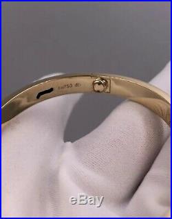 CARTIER Love Bracelet 18k yellow Gold Sz 16 100% Authentic! New System