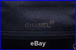 CHANEL Black Quilted Gold CC Classic Mini Flap Crossbody Bag Purse
