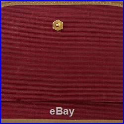 CHANEL CC Logo Chain Shoulder Bag Gold Leather France Vintage Authentic #BB464 W