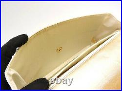 CHANEL New Travel Line Chocolate Bar Shoulder Bag Nylon Canvas Gold A15285 V4439