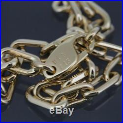 Cartier 18k Yellow Gold Spartacus Link Chain Bracelet With Box