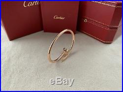 Cartier Juste Un Clou Bracelet Rose Gold Size 15