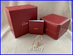 Cartier Juste Un Clou Bracelet Rose Gold Size 15