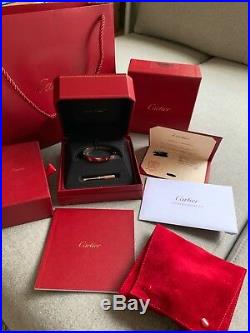Cartier Love Bracelet 18K Rose Gold 15cm