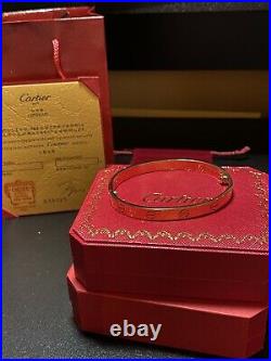 Cartier Love Bracelet Gold size 20 men