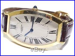 Cartier Paris Made In France 18k Yellow Gold 2458B Vintage Gold Watch