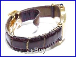 Cartier Paris Made In France 18k Yellow Gold 2458B Vintage Gold Watch