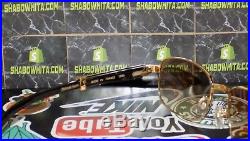 Cartier Smooth Horn Buffalo Square Brown Lens C Décor Sunglasses Shabowhita